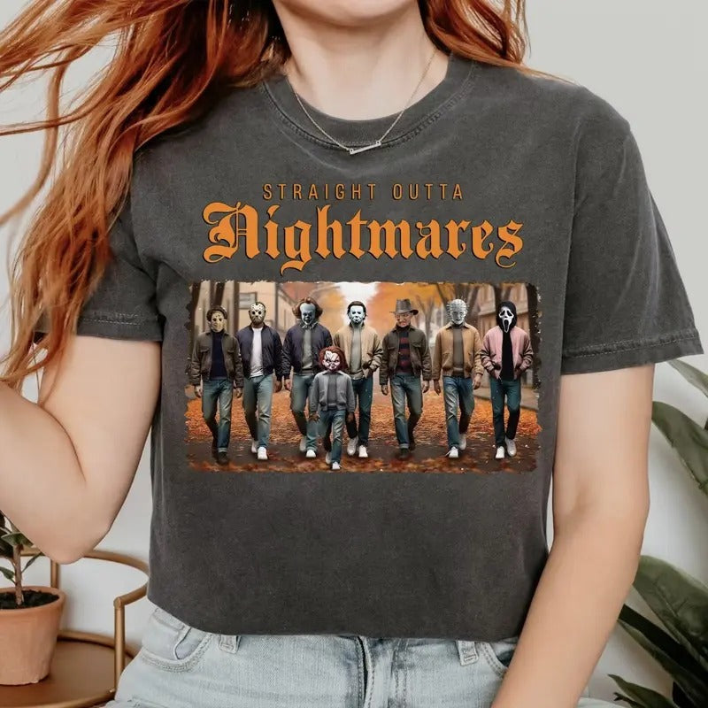 Halloween Halloween Halloween Halloween Shirt Tops T-Shirts