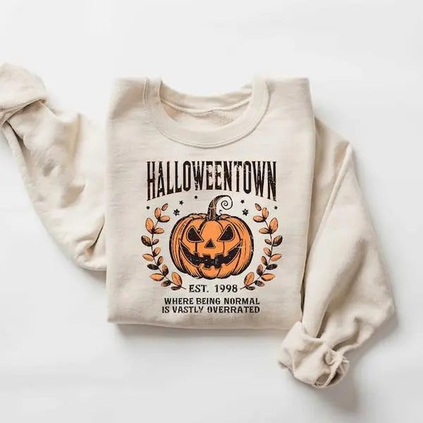 Halloweentown Halloween Town Est 1998 Fall Pumpkin Shirt Halloween T-Shirts