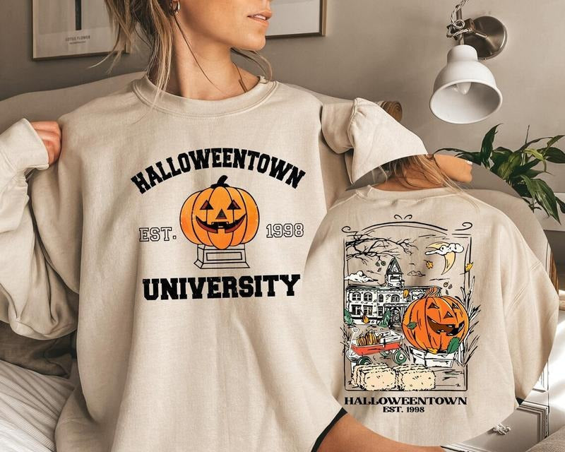 Halloweentown University Halloweentown Halloween Town Halloween Halloween Fall Womenswear Tops Underwear T-Shirts