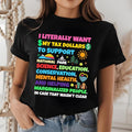 Hands Off I Literally Want My Tax Dollars Support National Parks Shirt Protect Our National Parks Support National Parks T-Shirts