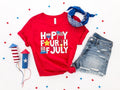 Happy Fourth July Shirt 4th July Fourth July Shirt Independence Day Shirt Retro America Shirt American Flag Shirt T-Shirts
