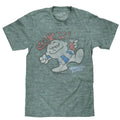Hawaiian Punch Big & Tall Teal T-Shirts
