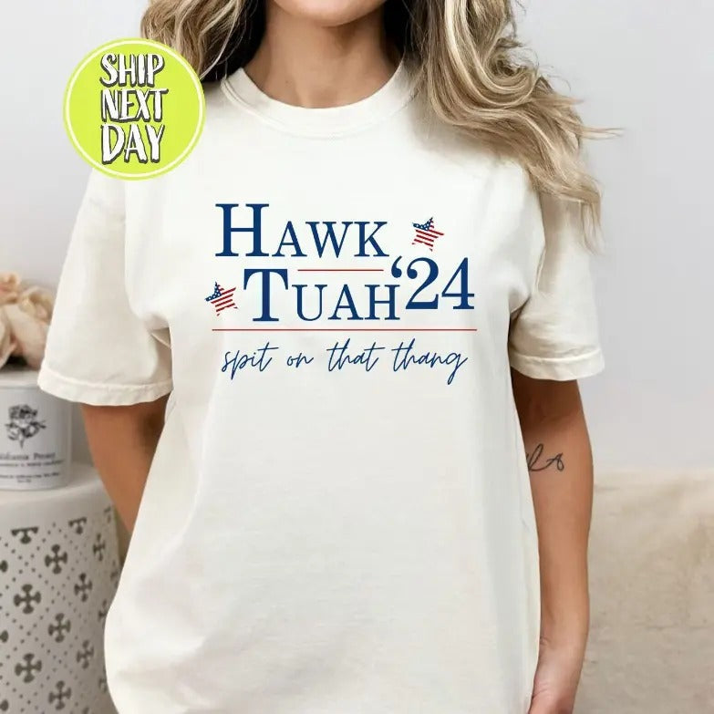 Hawk Tuah 24 Funny Hawk Tuah 2024 T-Shirts