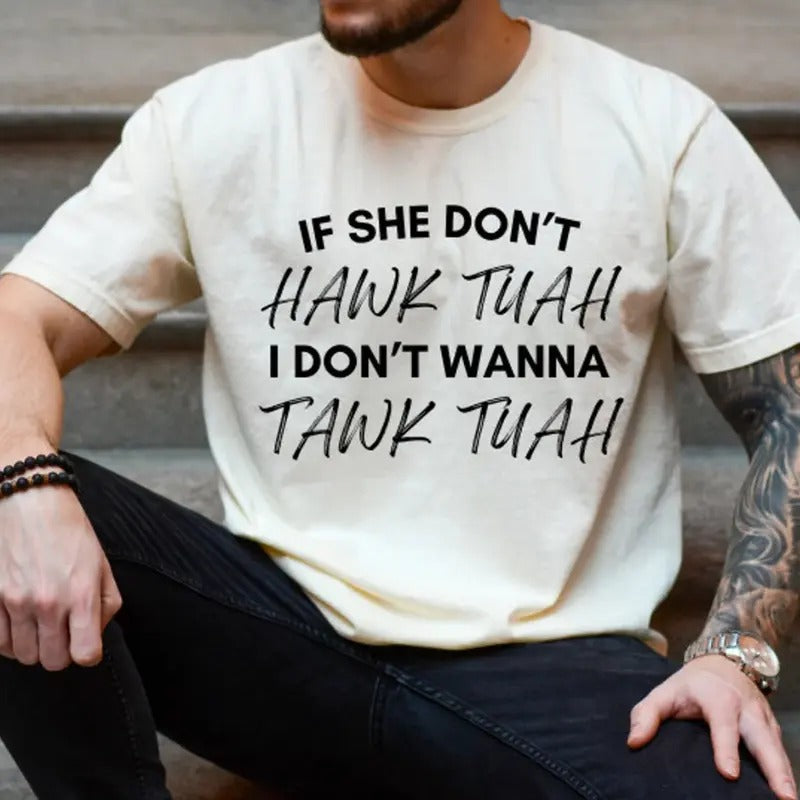 Hawk Tuah Shirt Hawk Tuah Spit That Thing Girl Hawk Tuah 2024 Spit That Thang Funny Meme Girt T-Shirts