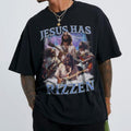 He Is Rizzin' Vintage 90s Shirt Vintage He Is Rizzin Shirt Funny Jesus Shirt Jesus Christian Funny Shirt Easter Shirt Jesus Lover Funny Shirt Stresstwear Shirt T-Shirts