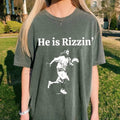 He Is Risen Funny Easter Jesus Playing Basketball Retro Y2K Christian Faith Religious Png T-Shirts