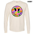 Heart Filled Happy Face Long Sleeve Comfort Colors 'NLB' T-Shirts