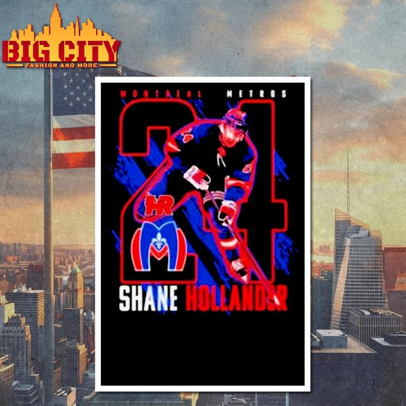 Heated Rivalry Shane Hollander 24 Montreal Metros Shirt