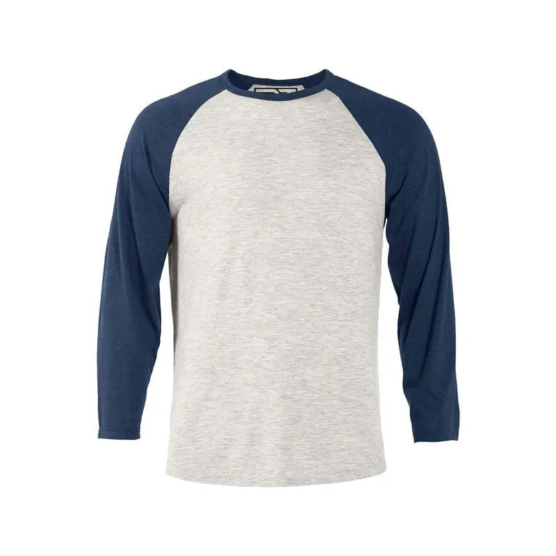 Heather Oatmeal & Navy T-Shirts