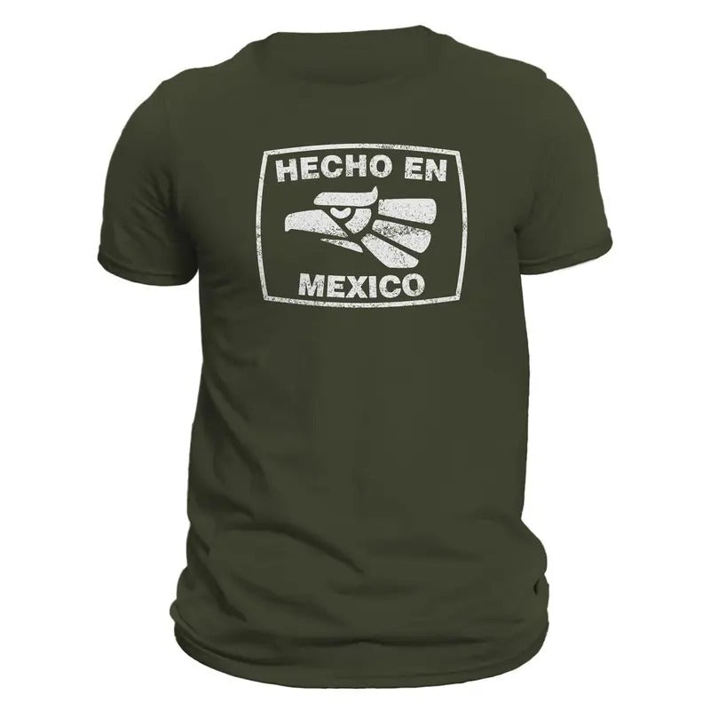 Hecho En Mexico Hecha En Mexico Casual Classic T-Shirts