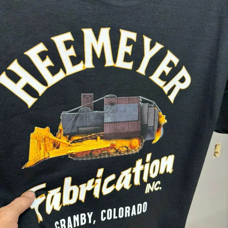 Heemeyer Fabrication INC Breathable Cotton Short Sleeve Crew Neck Casual Summer Top & T-Shirts
