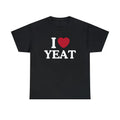 I Love Yeat Shirt Trending Shirt Him Her I Love Singer Yeat Fan Cotton Top Fit Casual T-Shirts