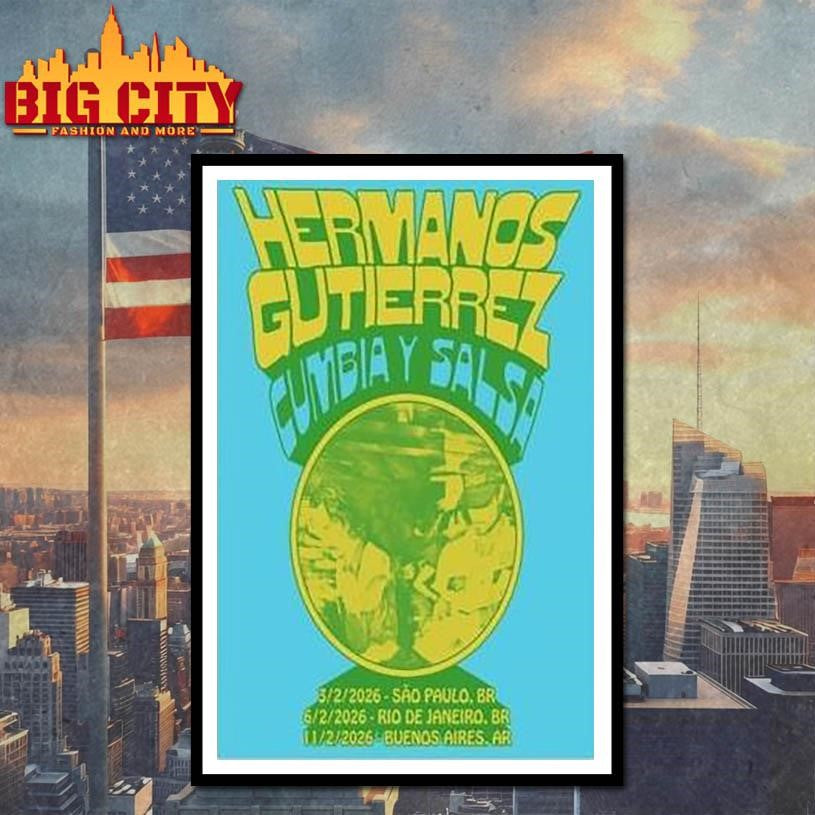 Hermanos Gutiérrez South America Tour 2026 Shirt