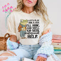Hide & Seek DTF Transfers THIS IS NOT SHIRT T-Shirts