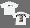 Hip Hop Streetwear Y2k Vintage Fearless Double Girl Gang T-Shirts