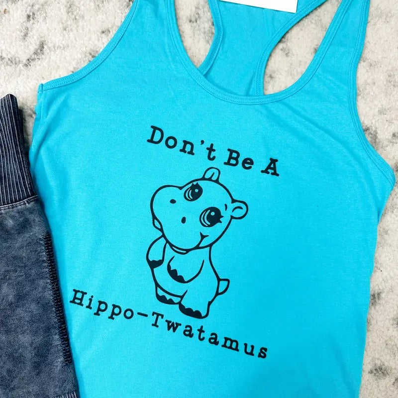 Hippo Tank T-Shirts