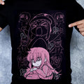 Hitori Gotou Bocchi Rock Yamada Nijika Ijichi Anime Girl Anime Manga Anime T-Shirts