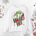 Ho Ho Ho Merry Grinchy Xmas Shirt Movie Funny Character Thief Xmas Menswear T-Shirts