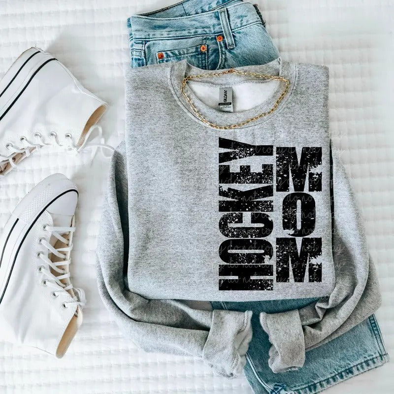 Hockey Mom DTF Transfers THIS IS NOT SHIRT T-Shirts