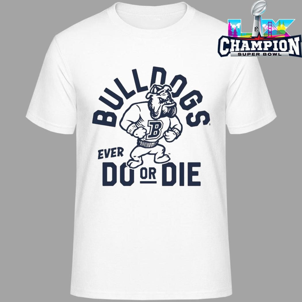 Home Field Butler Bulldogs Ever Do Or Die Retro Mascot Shirt