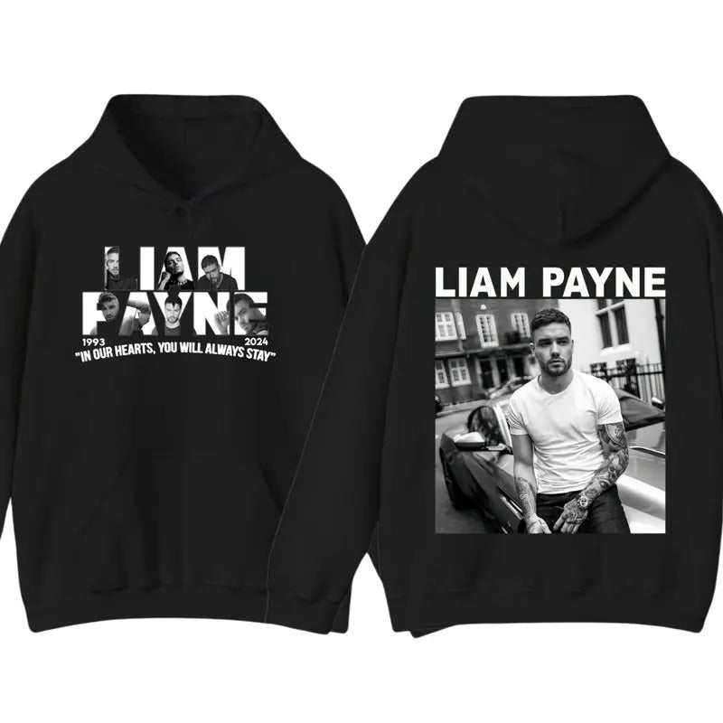 Vintage Liammmm Payneee One Direction Music Shirt Retro Girlfriend Cotton T-Shirts