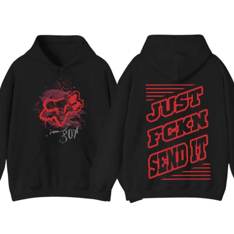 Just Fckn Send Red Fox Racing Motocross T-Shirts