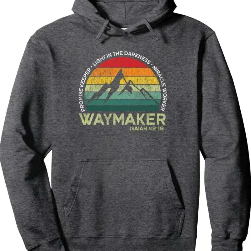 Vintage Waymaker Promise Keeper Miracle Worker Christian T-Shirts