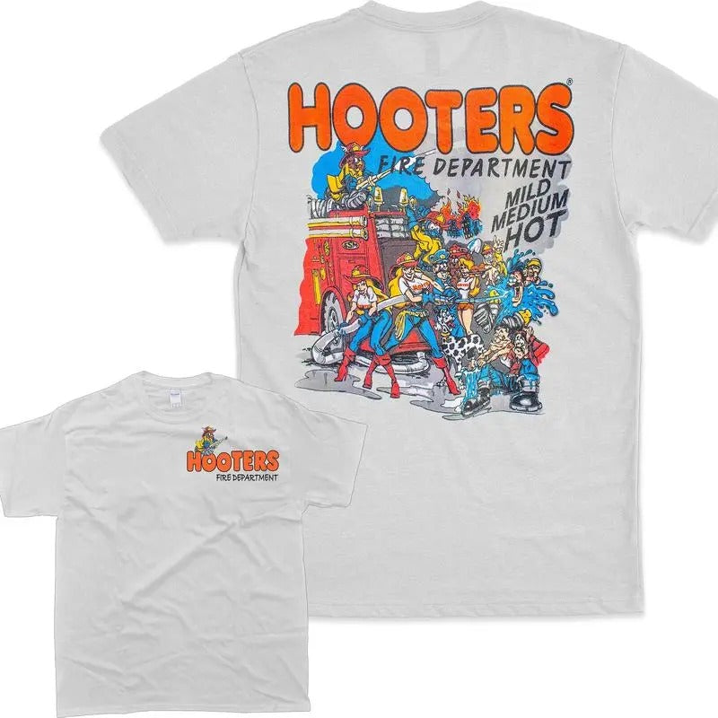 Hooters Fire Department Shirt Shirt T-Shirts