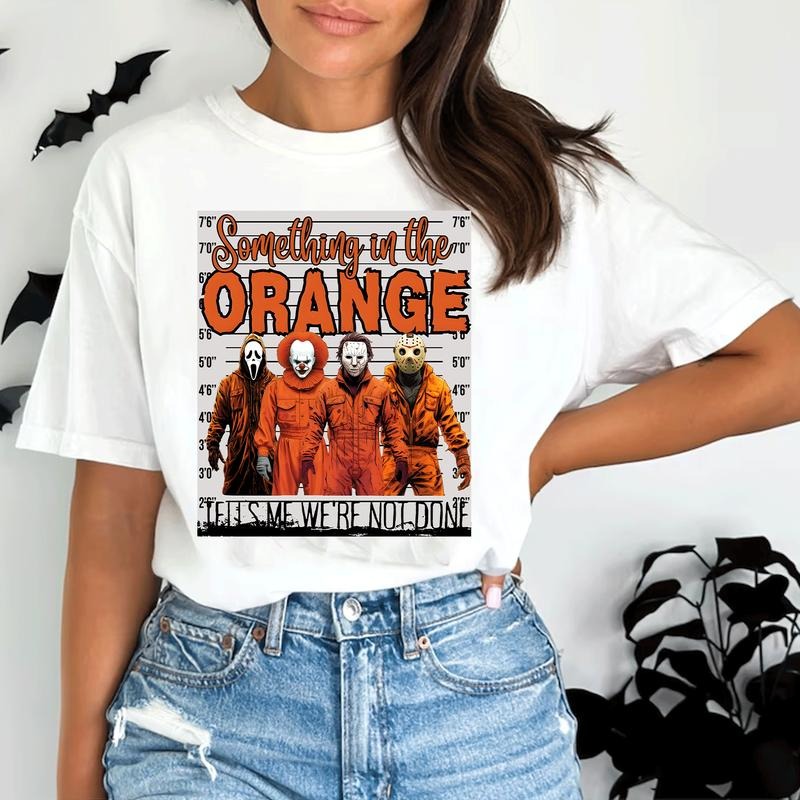 Horror Movie Shirt Hallowen Shirt Cute Fall Shirt Spooky Season T-Shirts