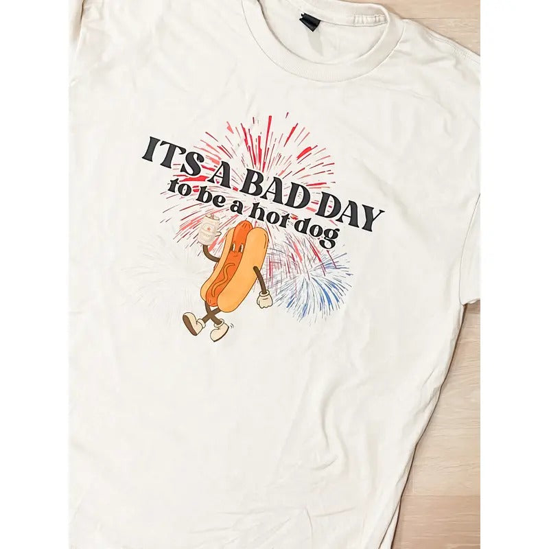 Hot Dog Top T-Shirts