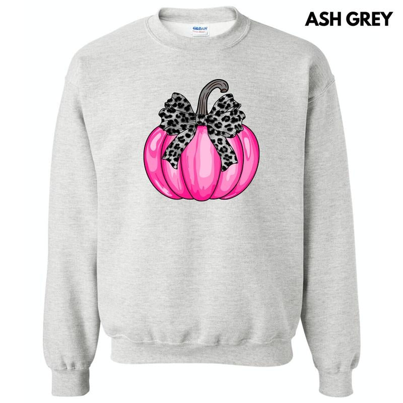 Hot Pink Leopard Bow Pumpkin 'NLB' T-Shirts