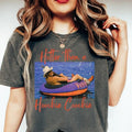 Hotter Than Hoochie Coochie Shirt Meme Summer Vacation Music Lover 90s Country Music Summer . Cotton T-Shirts
