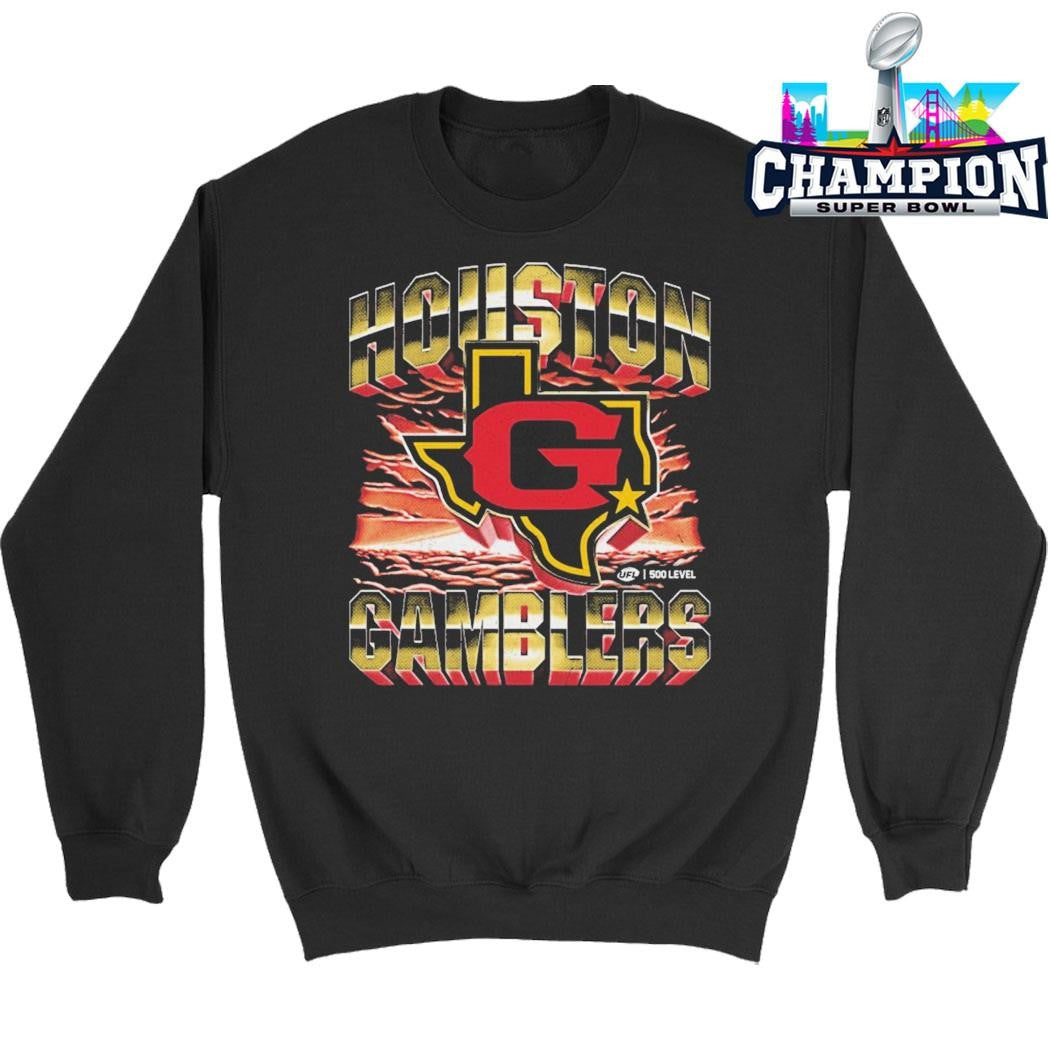 Houston Gamblers Vintage Shirt