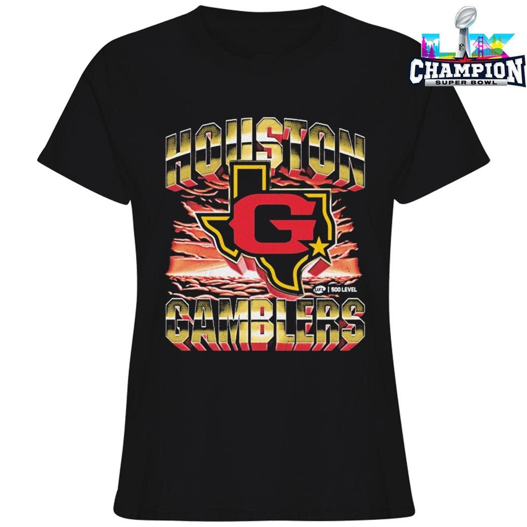 Houston Gamblers Vintage Shirt