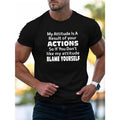 Humorous Printed Heavy Cotton Round Neck Short Sleeve Casual Comfortable Breathable Light Summer Top Made USA T-Shirts