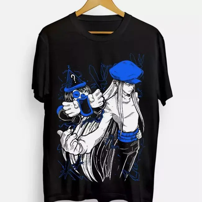 Hunter X Hunter Kite Anime Manga HxH Black All Size T-Shirts