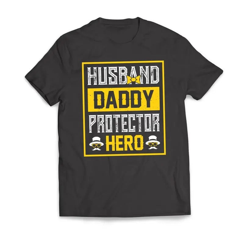 Husband DADDY Protector Hero Casual Classic T-Shirts