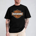 Husband Wife Motorcycle New Husband Him Best Husband T-Shirts