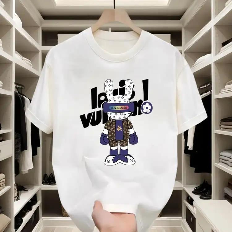 Hypebeast Approved Cotton Edgy Bunny Print City Hangouts T-Shirts