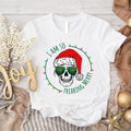 I Am So Freaking Merry Shirt Funny Skull Winter Sarcastic Shirt Woman T-Shirts