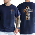 I Can Do All Things Through Christ Cotton Casual Street Crew Neck Short Sleeve Top T-Shirts