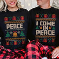 I Come Peace Matching Couples Ugly Ugly Humor Ugly Ugly Party T-Shirts