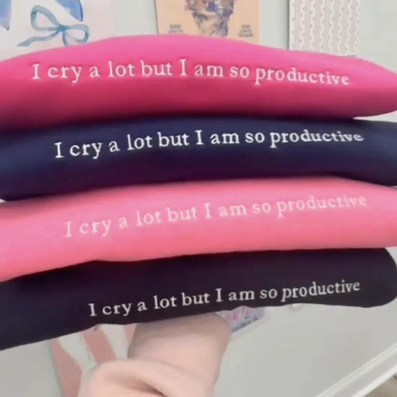 I Cry Lot But.. Casual Front Pocket Comfortable Fit Versatile T-Shirts