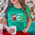 I Have OCD Shirt Obsessive Disorder OCD Family X Mas Party Lights Shirt T-Shirts