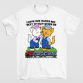 I Hope Our Names Are Next Each Other Autism Watchlist Bold Humor Enthusiasts T-Shirts