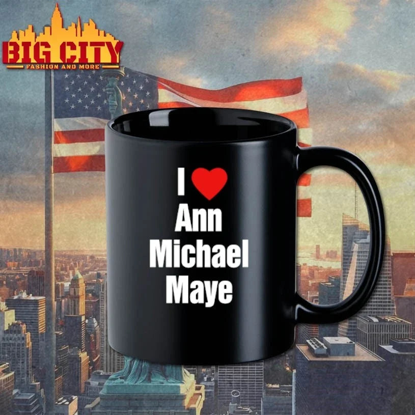 I Love Ann Michael Maye Heart t-shirt