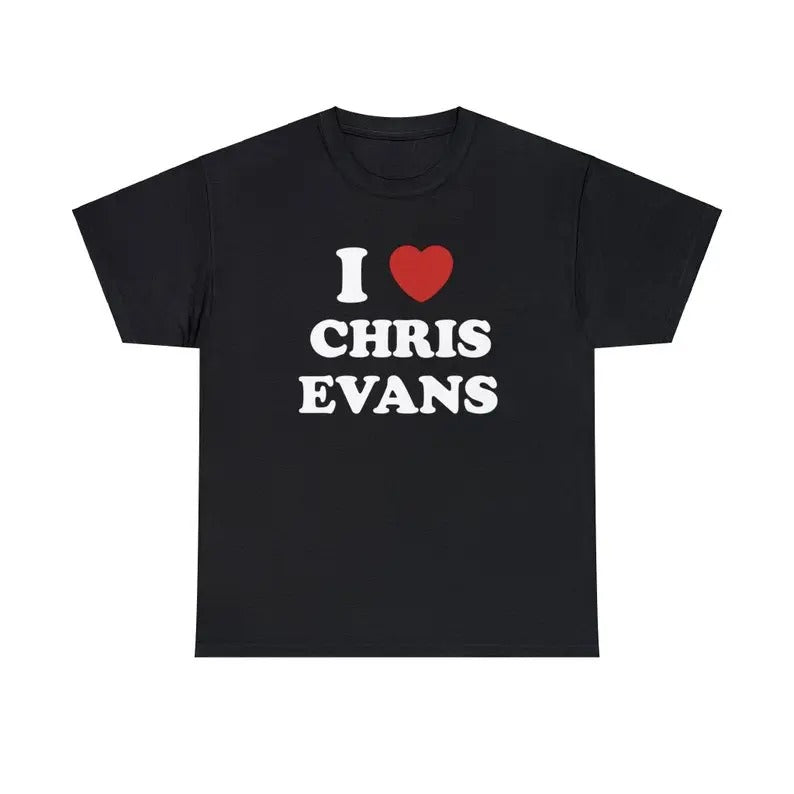 I Love Chris Evans I Love Menswear T-Shirts