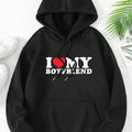 I Love My Boyfriend Valentine Shirt Heart Shirt T-Shirts