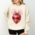 I Love You Berry Much You Are Loved Coquette Strawberry Long Sleeved Christian T-Shirts