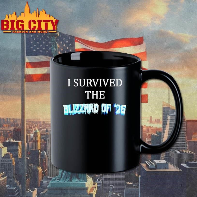 I Survived The Blizzard Of 2026 Frozen Snow Storm Shirt